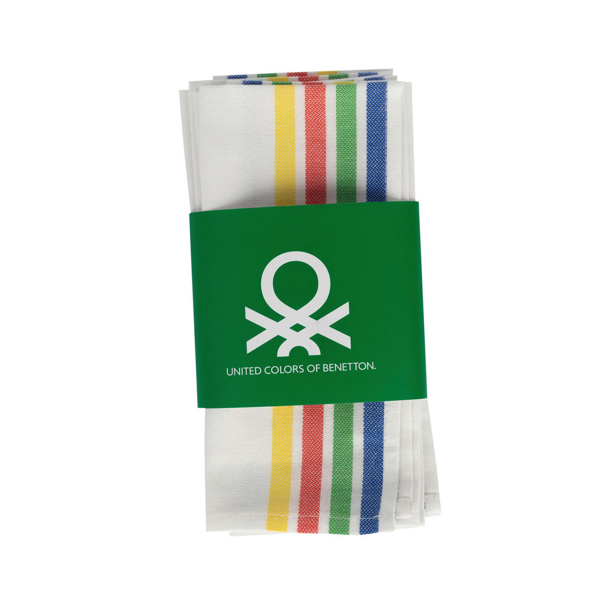 BENETTON Platzmattenset Rainbow multicolor Baumwolle B/L: ca. 30x45 cm Rainbow - multicolor (30,00/45,00cm) - BENETTON