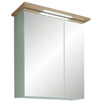 Lichtspiegel Quickset 963 salbei Nachbildung Eiche Riviera Nachbildung B/H/T: ca. 60x72x20 cm Quickset 963 - Eiche/salbei (60,00/72,00/20,00cm) - Pelipal
