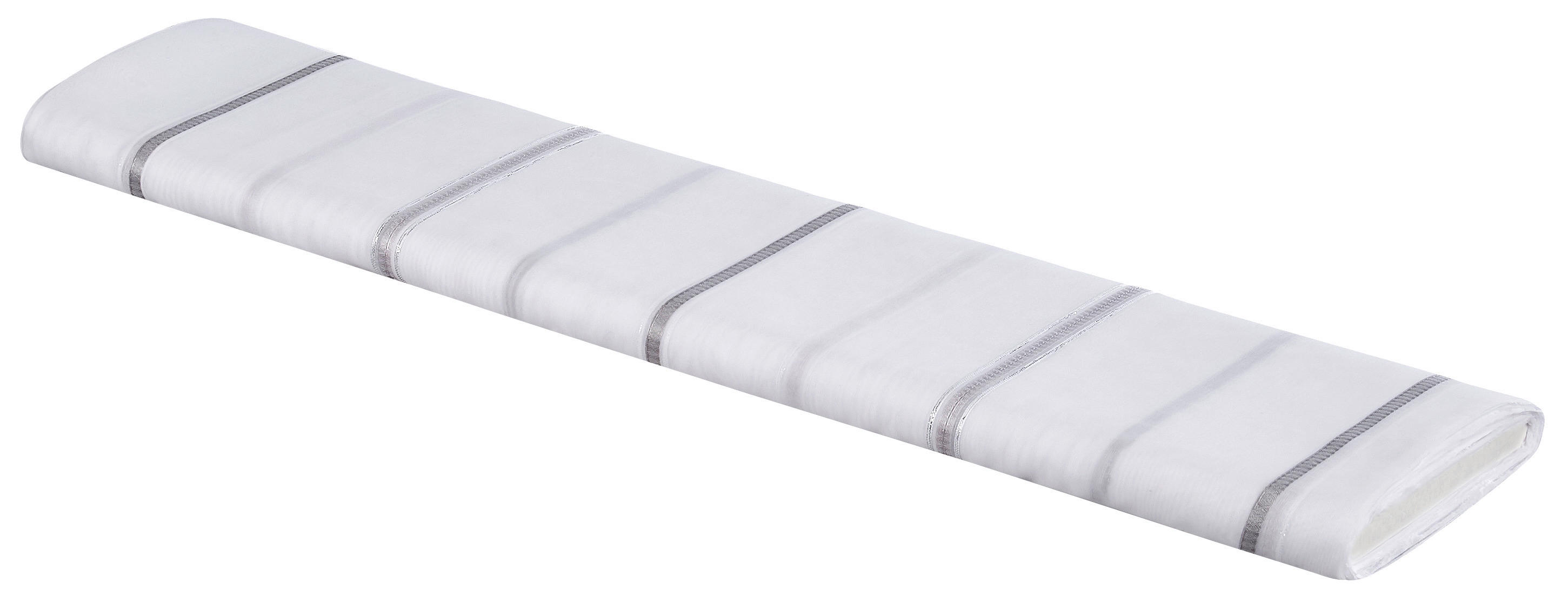 Store-Meterware Glanz grau H: ca. 300 cm Glanz - silber/grau (300,00cm)