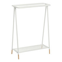 Handtuchständer weiß Metall B/H/L: ca. 30x85x60 cm Handtuchständer - weiß (60,00/30,00/85,00cm) - Zeller