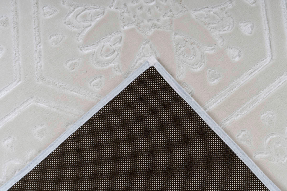 360Living Teppich Monroe weiß B/L: ca. 160x230 cm Monroe - weiß (160,00/230,00cm) - 360Living