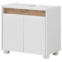 Waschbeckenunterschrank Cosmo perlweiß Optik B/H/T: ca. 56,9x54,6x33 cm Cosmo - (56,90/54,60/33,00cm) - Möbelpartner