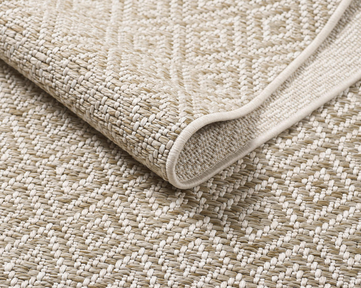 Merinos Teppich Helsinki braun B/L: ca. 120x170 cm Helsinki - braun (120,00/170,00cm) - Merinos