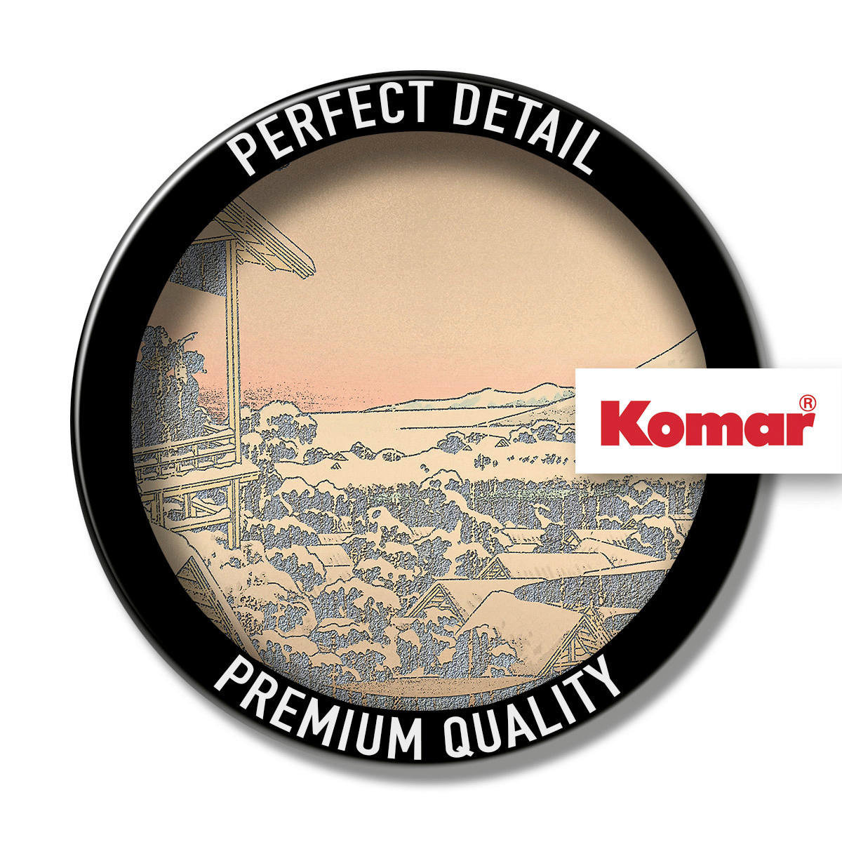 Komar Fototapete Land of Gold B/L: ca. 300x280 cm Land of Gold - (300,00/280,00cm) - Komar