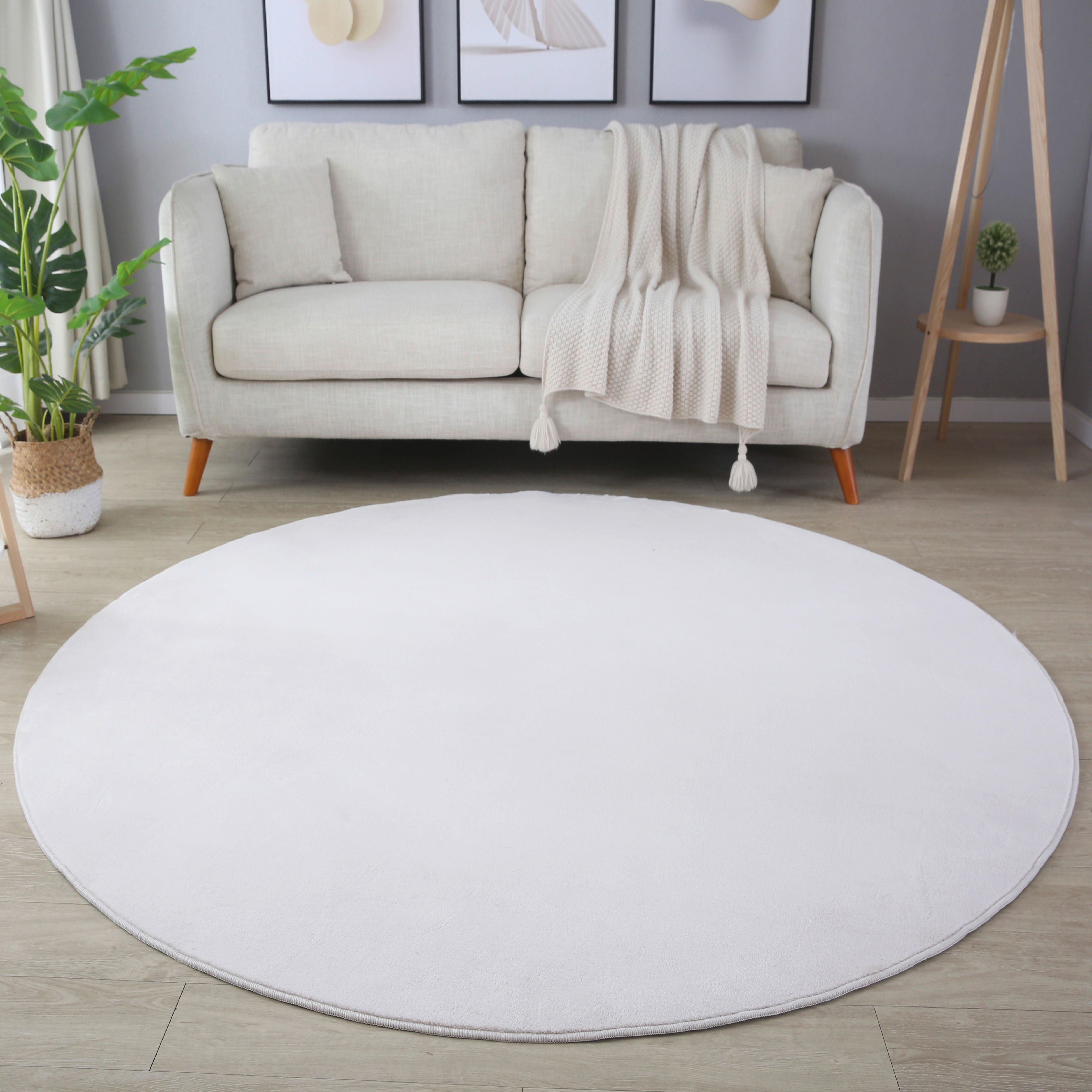 Ayyildiz Teppich SKY creme B/L: ca. 200x200 cm SKY - creme (200,00/200,00cm) - Ayyildiz