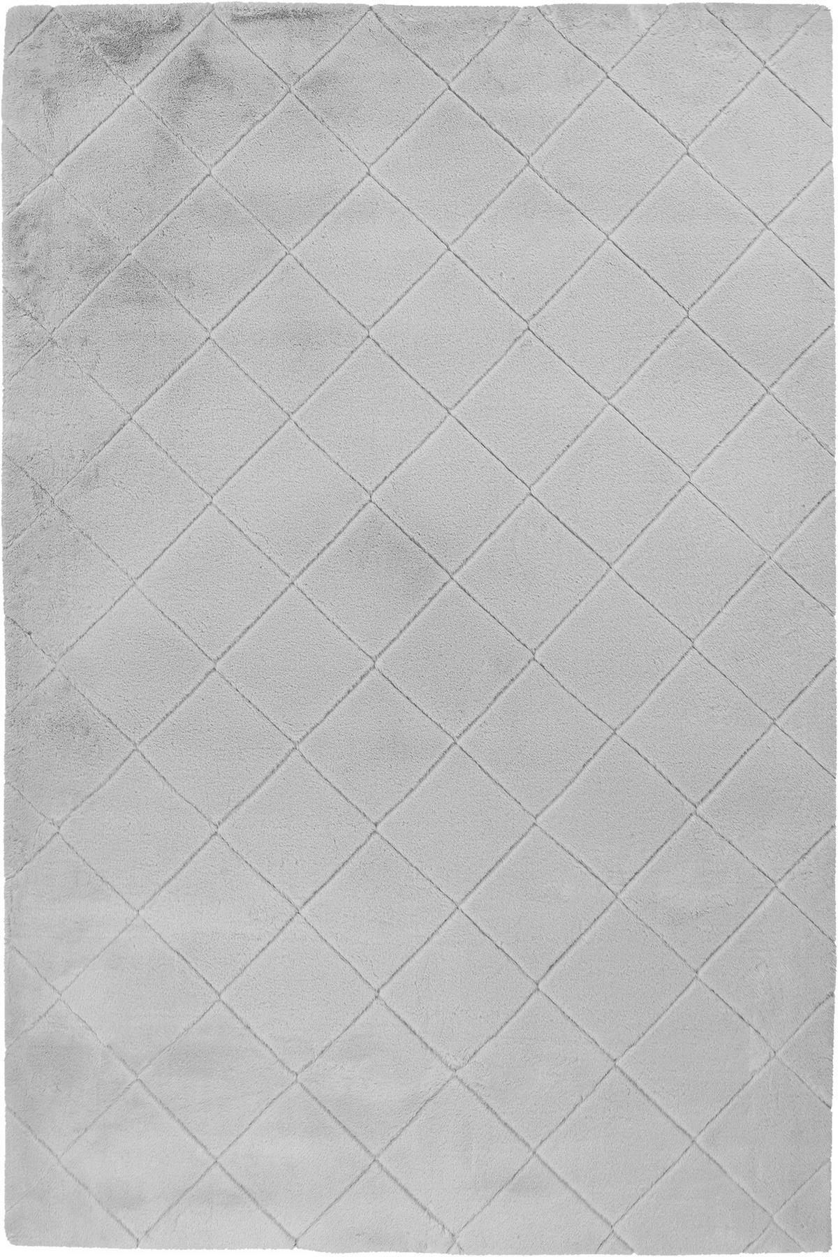 Padiro Hochflorteppich Imala 125 grau B/H/L: ca. 160x3x230 cm Imala 125 - grau (230,00/160,00/3,00cm) - Padiro