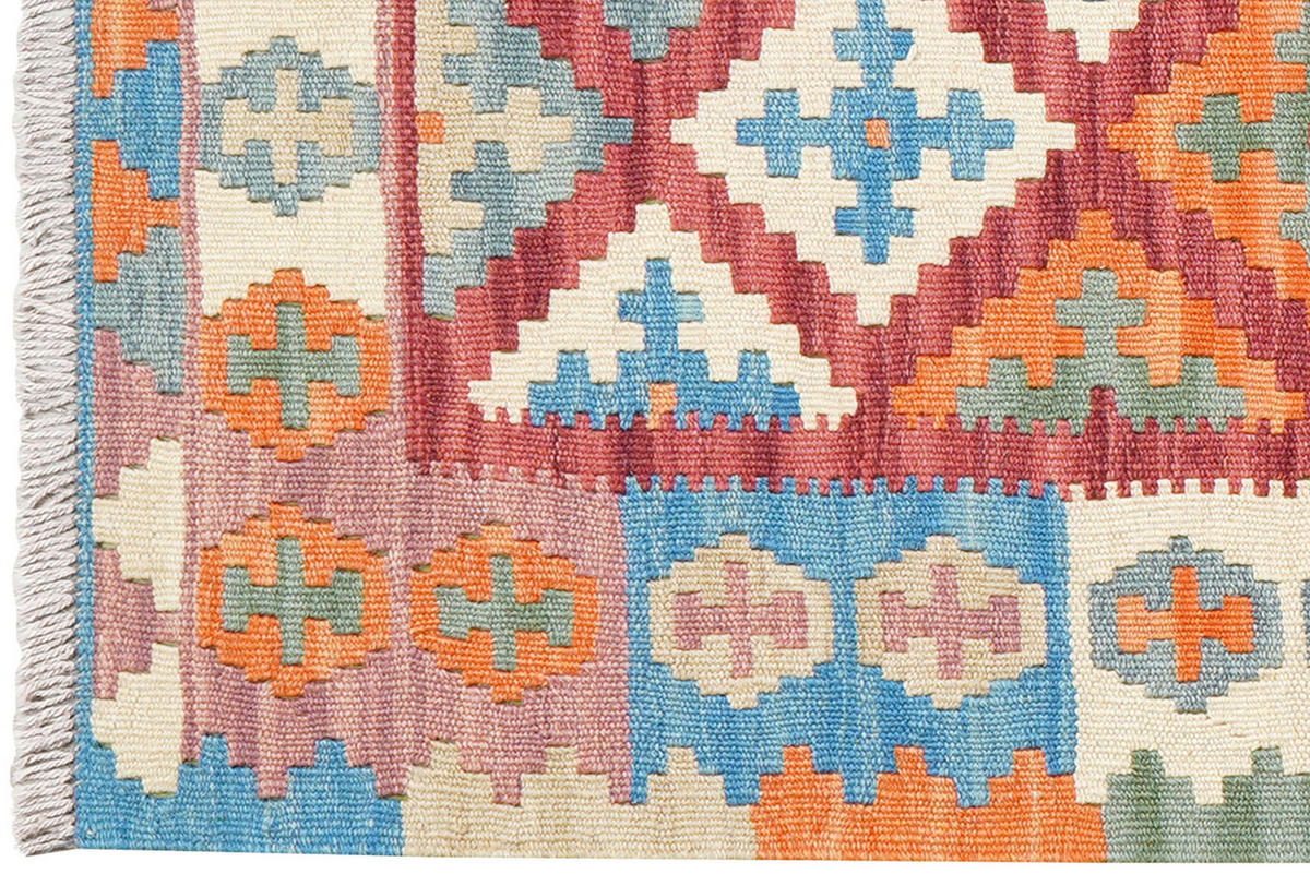 PersaTepp Teppich Kelim Gashgai bunt B/H/L: ca. 64x1x193 cm Kelim Gashgai - bunt (193,00/64,00/1,00cm) - PersaTepp