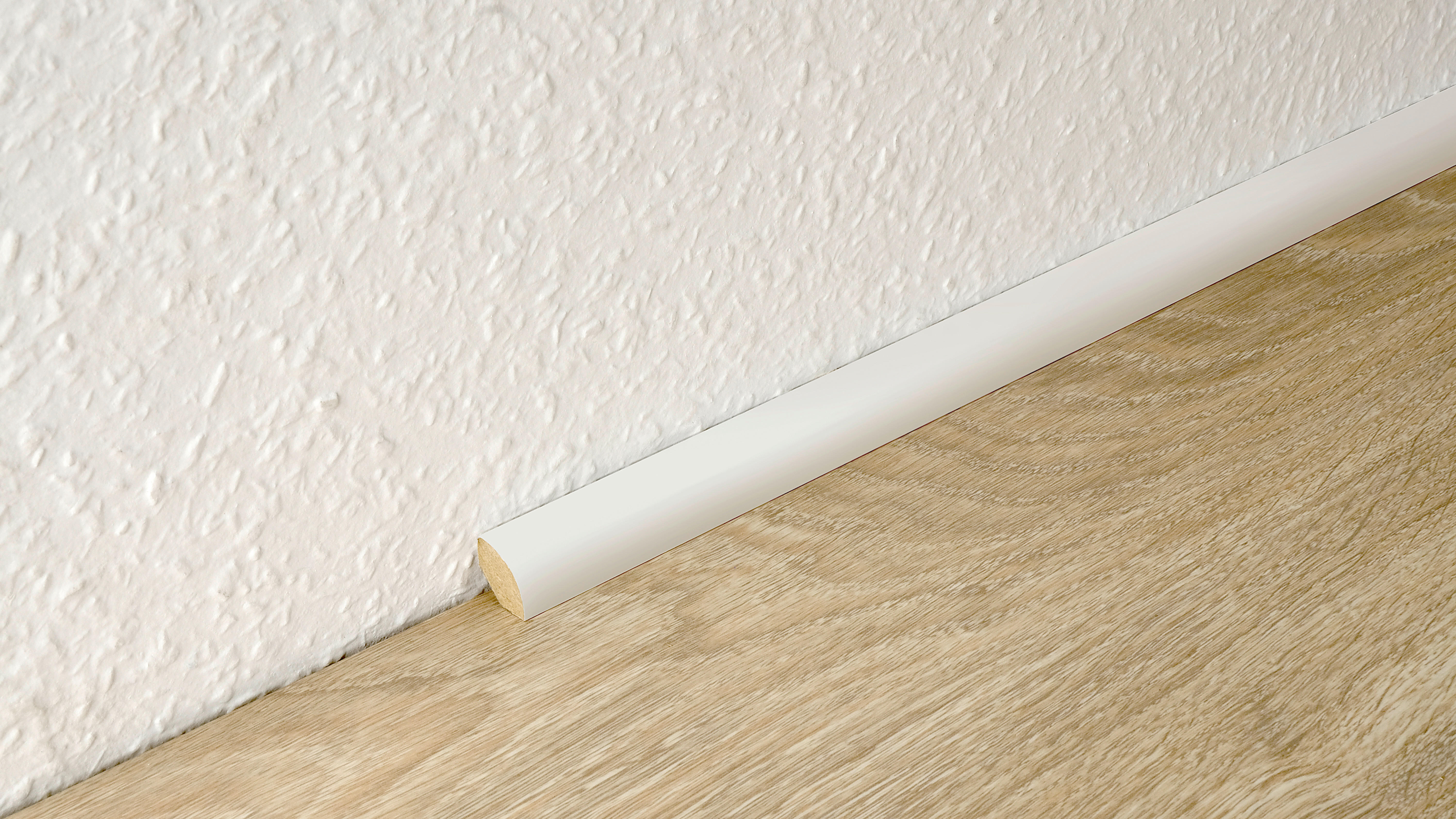 Viertelstab L/B/H: ca. 250x1,8x1,8 cm pro Stück Viertelstab 18mm 77620 weiß - (250,00/1,80/1,80cm)