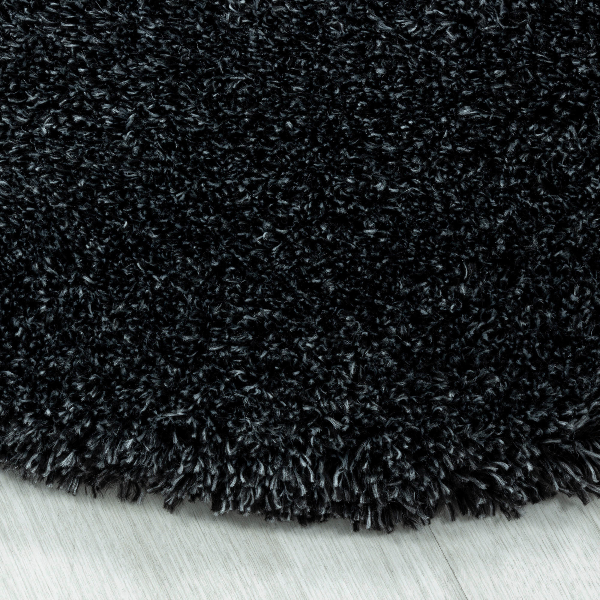 Ayyildiz Teppich FLUFFY anthrazit D: ca. 200 cm FLUFFY - anthrazit (200,00cm) - Ayyildiz
