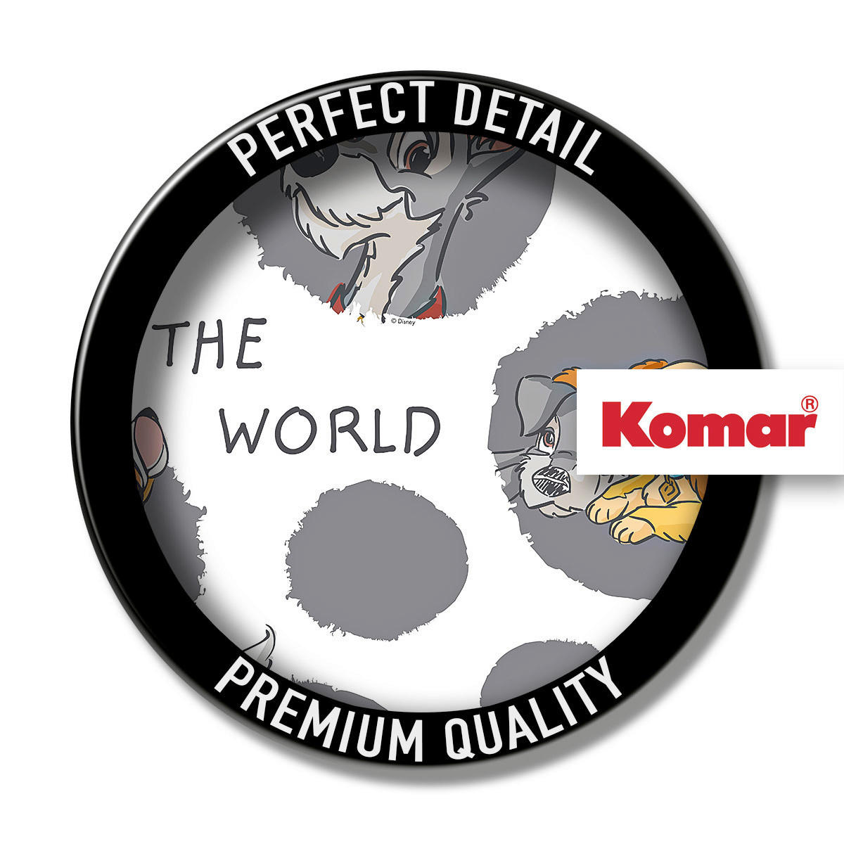 Komar Wandtattoo A simple Start Disney A simple Start B/L: ca. 100x70 cm A simple Start - (100,00/70,00cm) - Komar