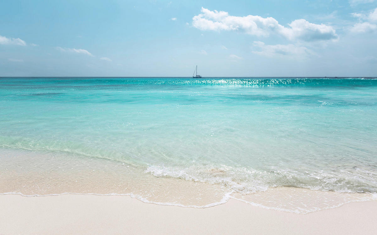 Komar Fototapete Azur Ozean B/L: ca. 400x250 cm Azur Ozean - (400,00/250,00cm) - Komar