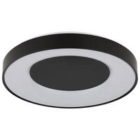 GLOBO Deckenventilator Deckenleuchte-Jolliana - weiß/schwarz (52,00/10,00/52,50cm) - GLOBO