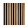 Wand-und Akustikpaneel braun L/B/H: ca. 52x52x1 cm pro Stück Akustikpaneel 52x52 Oiled Oak - braun (52,00/52,00/1,00cm)