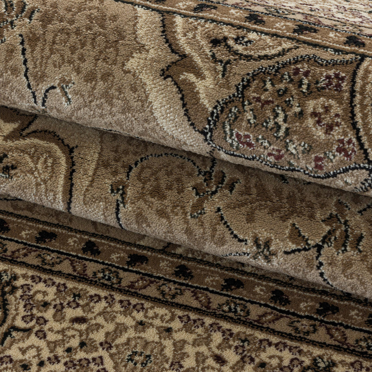 Ayyildiz Teppich KASHMIR beige B/L: ca. 160x230 cm KASHMIR - beige (160,00/230,00cm) - Ayyildiz