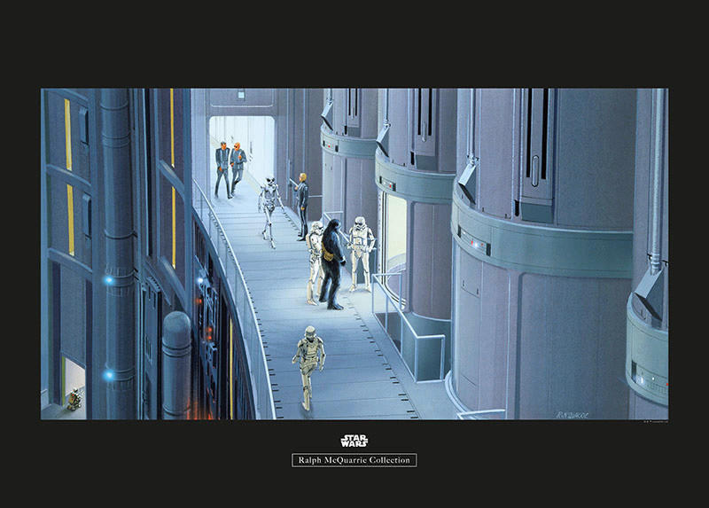 Komar Poster Star Wars Classic RMQ Prison Elevat Star Wars B/L: ca. 70x50 c günstig online kaufen