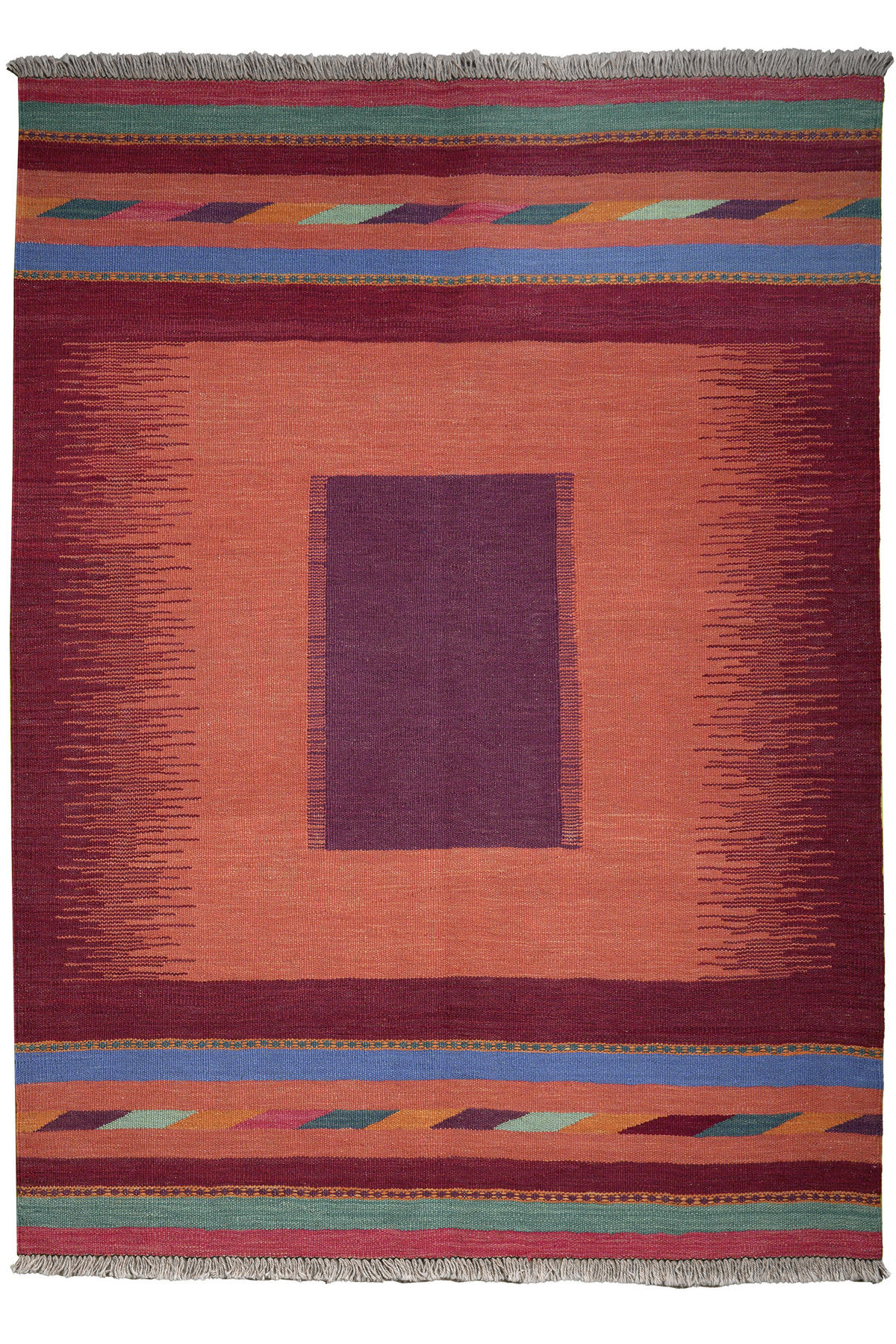Teppich multicolor B/L: ca. 130x180 cm Teppich Kelim Gashgai - multicolor (130,00/180,00cm)