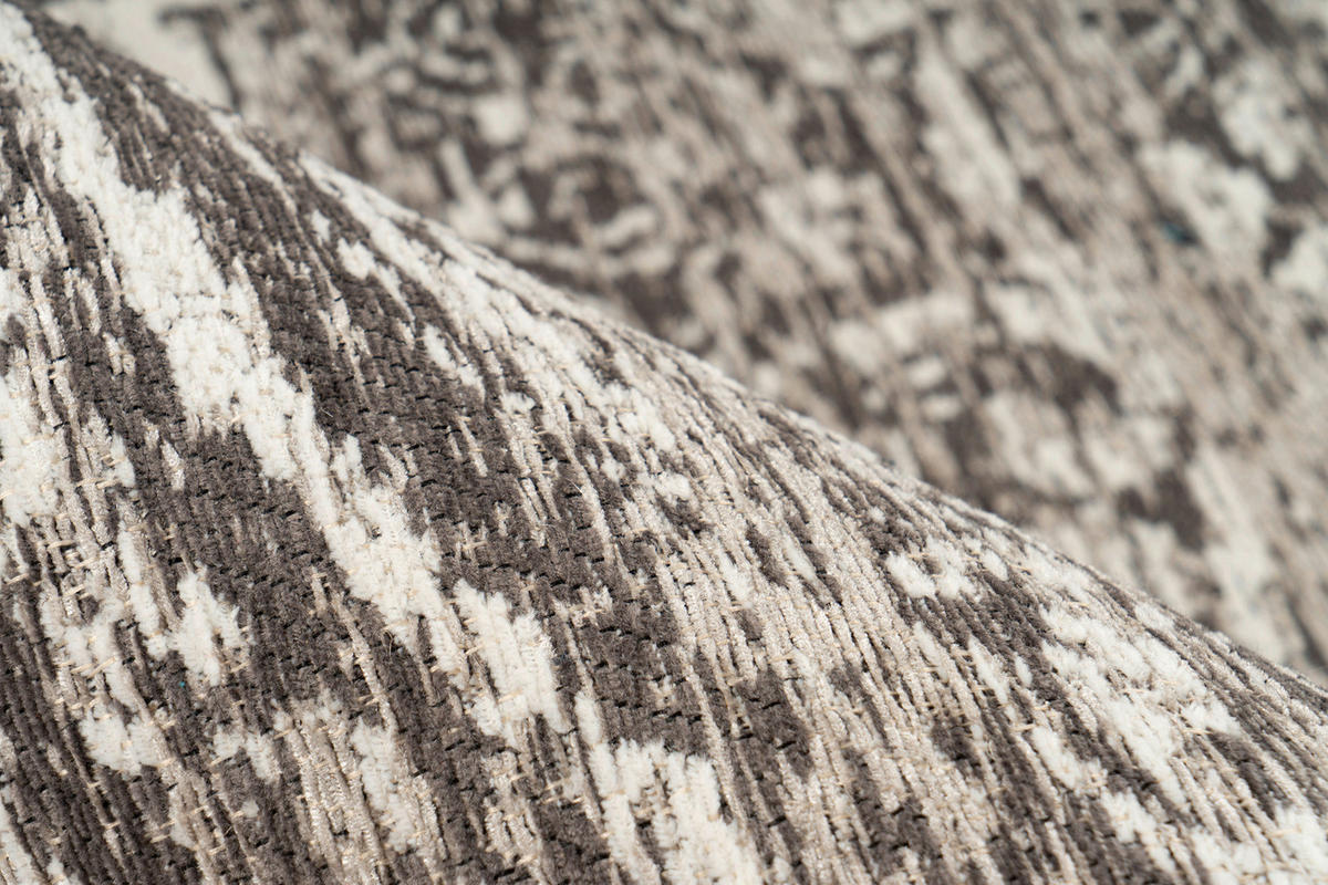 360Living Teppich Davio grau B/L: ca. 80x150 cm Davio - grau (80,00/150,00cm) - 360Living