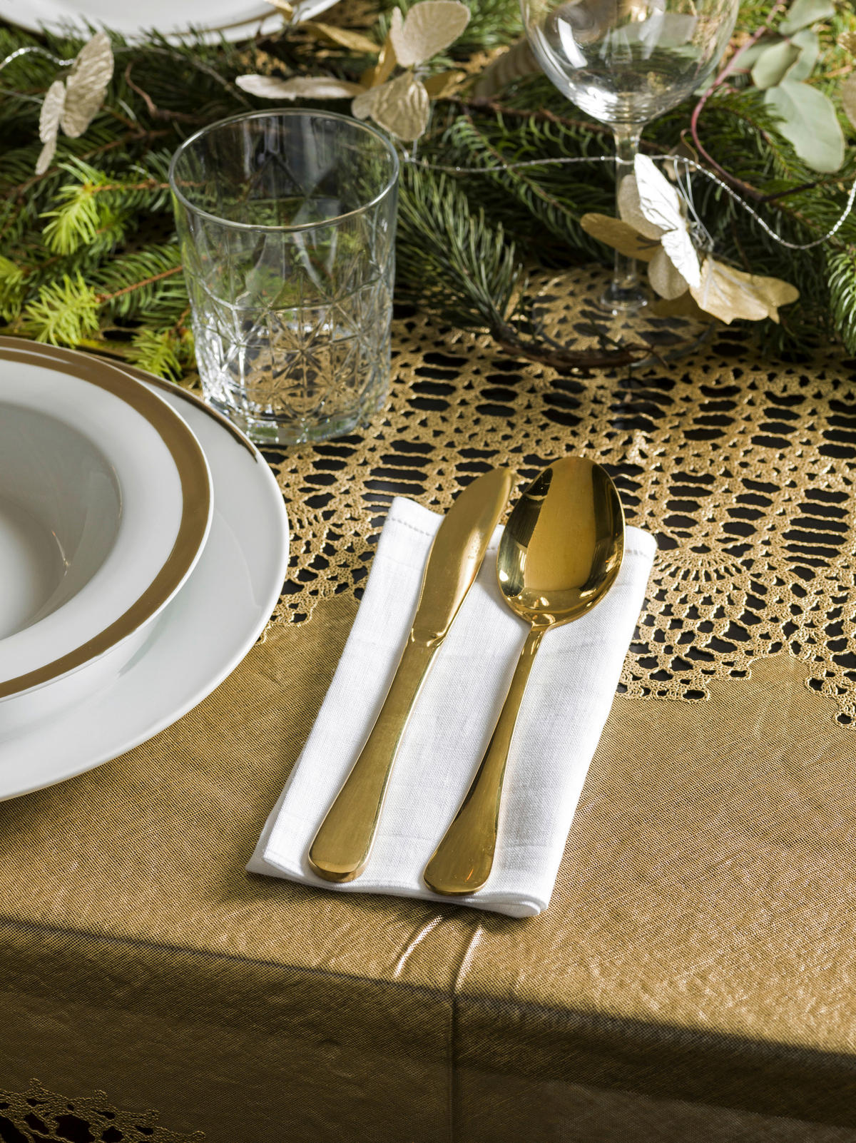 TOGNANA Besteckset Antony Golden gold Edelstahl 24 tlg. Antony Golden - gold - TOGNANA