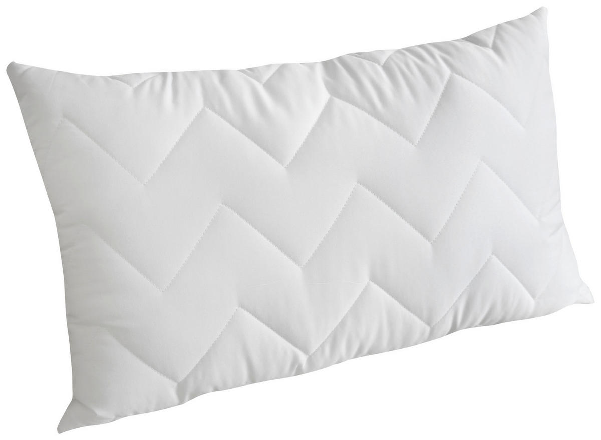 Nackenstützkissen Nackenstützkissen-Microfaser 40x60 - weiß (40,00/60,00cm) - Form-Line