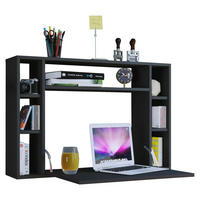 Computertisch Wandila schwarz B/H/T: ca. 90x60x20 cm Wandila - schwarz (90,00/60,00/20,00cm) - VCM Möbel