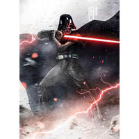 Komar Fototapete Star Wars Vader Dark Forces schwarz B/H: ca. 200x280 cm Star Wars Vader Dark Forces - schwarz (200,00/280,00cm) - Komar