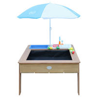 AXI Sand & Wassertisch Linda braun B/H/L: ca. 94x50x125 cm Linda - braun/blau (125,00/94,00/50,00cm) - AXI