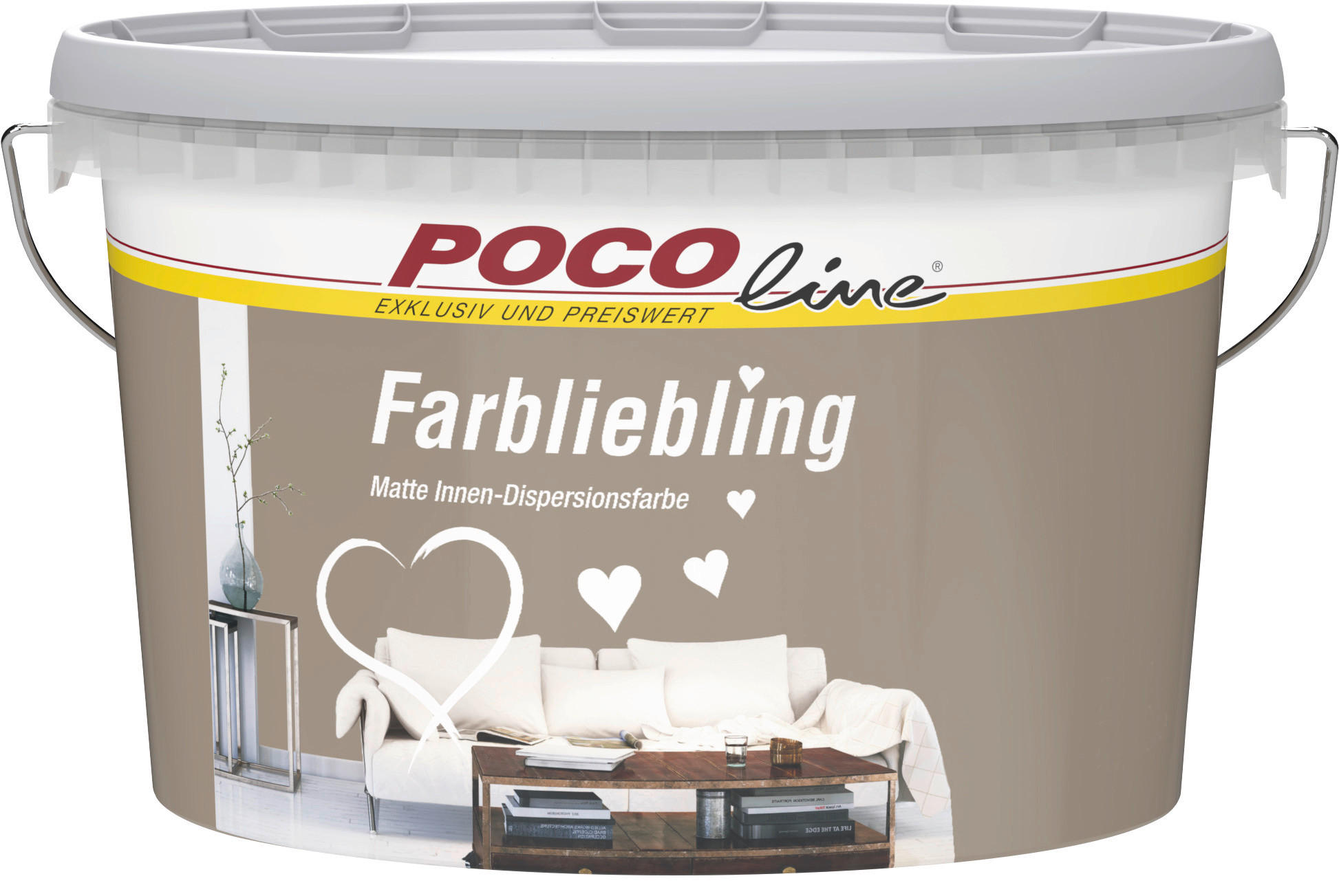 POCOline Raumfarbe Farbliebling Korsika ca. 2,5 l Farbliebling - Korsika (2,50l) - POCOline