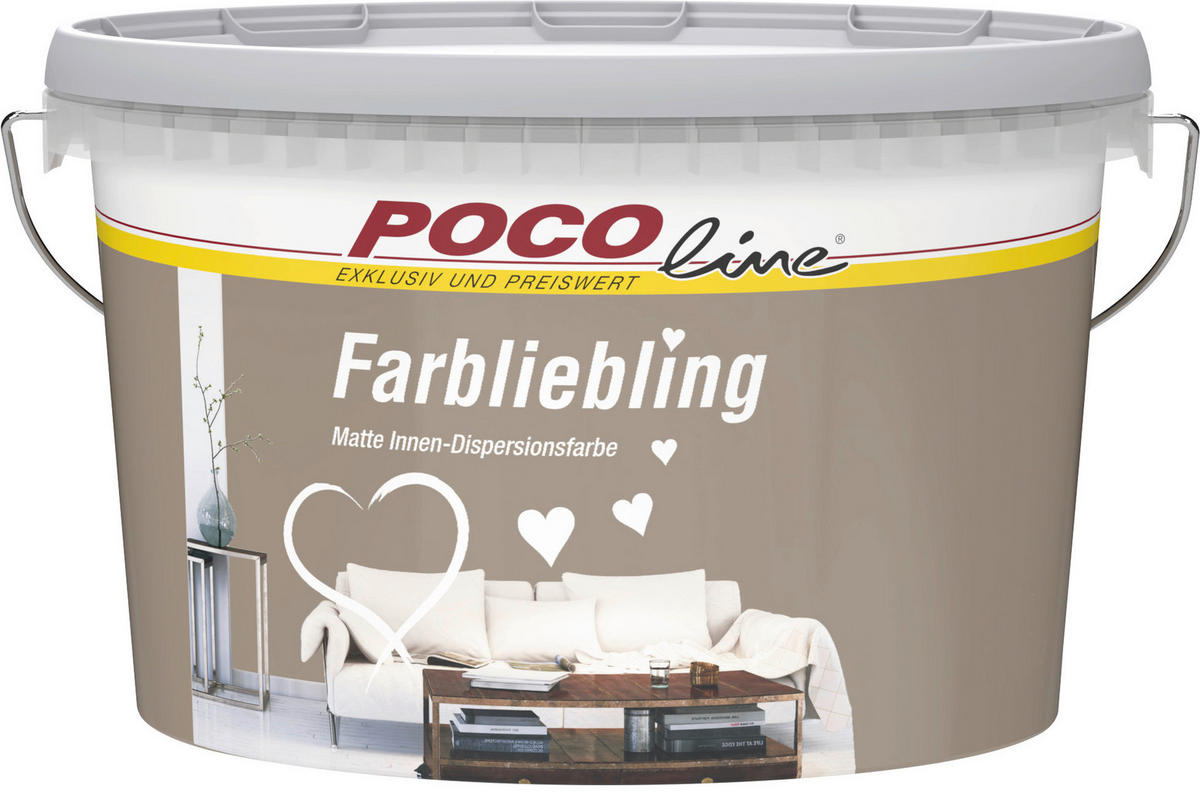 POCOline Raumfarbe Farbliebling Korsika ca. 1 l Farbliebling - Korsika (1,00l) - POCOline