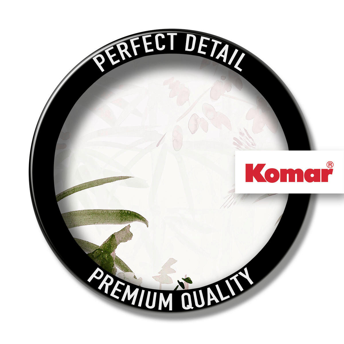 Komar Poster Bamboo Drawing Palmen B/L: ca. 30x40 cm Bamboo Drawing - (30,00/40,00cm) - Komar