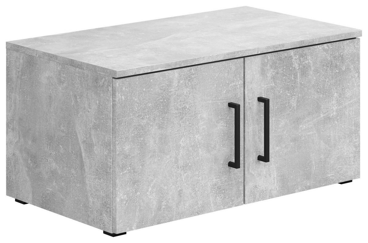 Aufsatz Multi-Stauraum Typ 54 Beton Optik B/H/T: ca. 70x35x40 cm Multi-Stauraum Typ 54 - Beton (70,00/35,00/40,00cm)