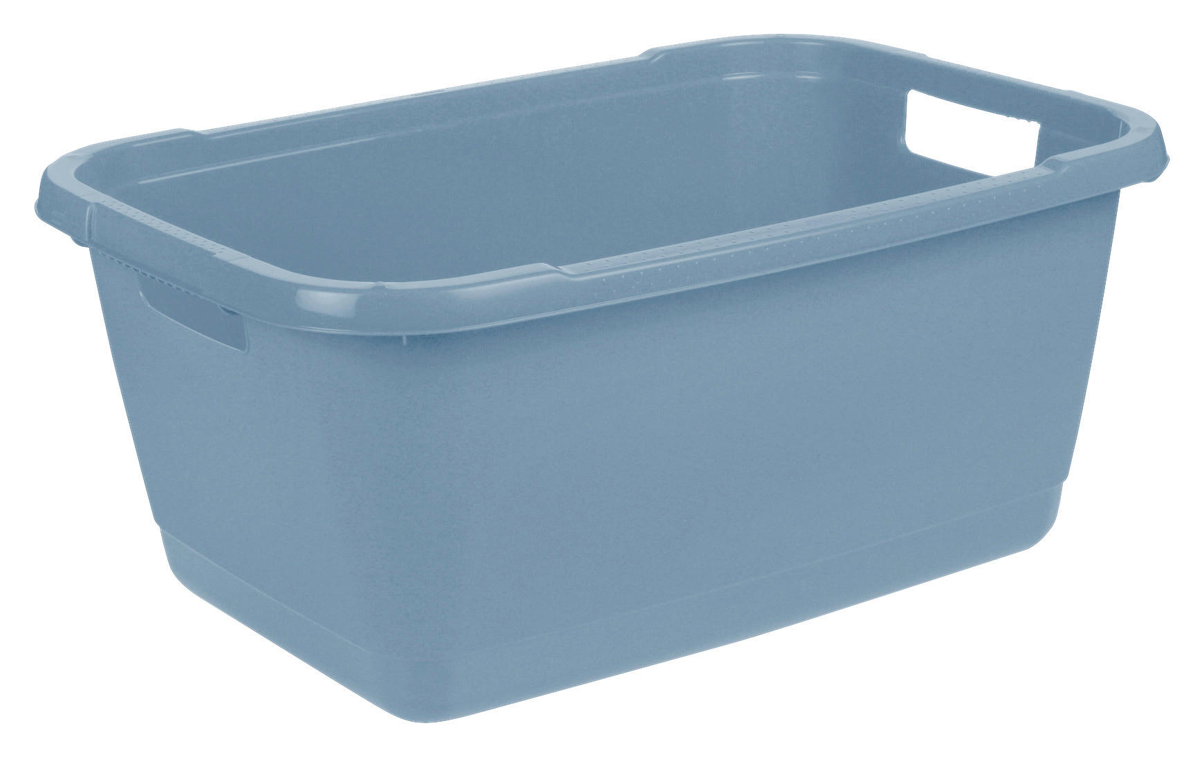 keeeper Wäschewanne blau B/H/L: ca. 44x28x65 cm Wäschewanne_Aenna 52l - blau (65,00/44,00/28,00cm) - keeeper