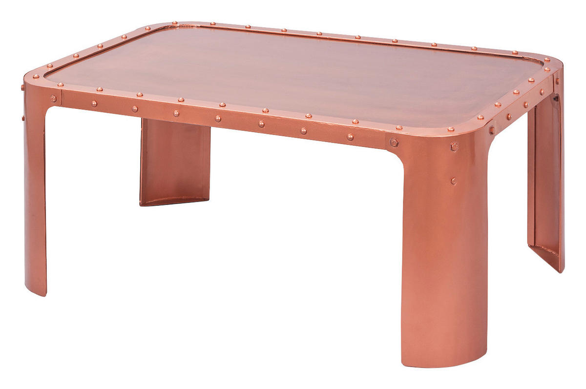 Couchtisch Gormur Kupfer B/H/T: ca. 110x45x70 cm Gormur - Kupfer (110,00/45,00/70,00cm) - Inter Link
