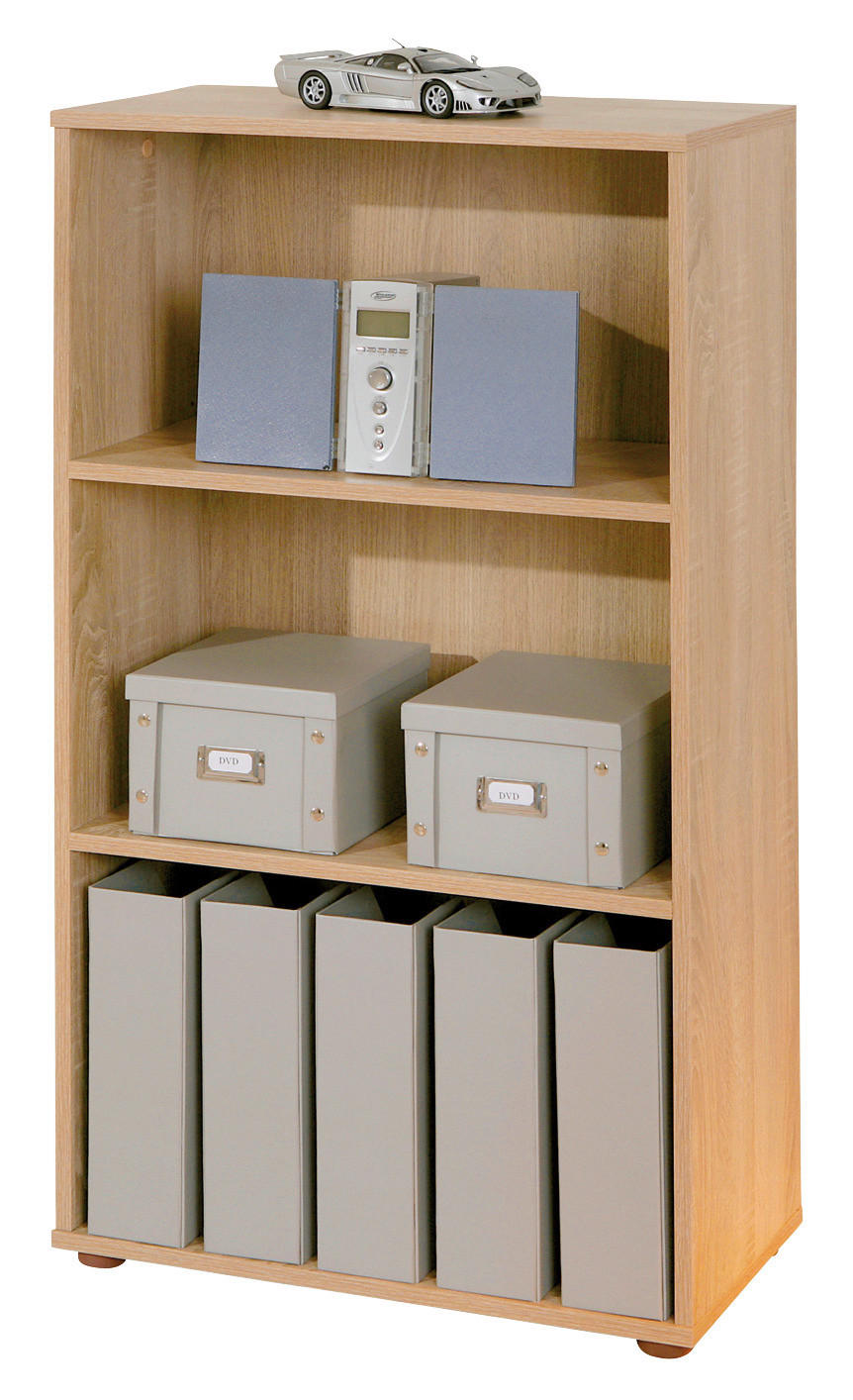 Regal Parini 2 Eiche Sonoma Nachbildung B/H/T: ca. 60x110x30 cm Parini 2 - Eiche (60,00/110,00/30,00cm) - Inter Link