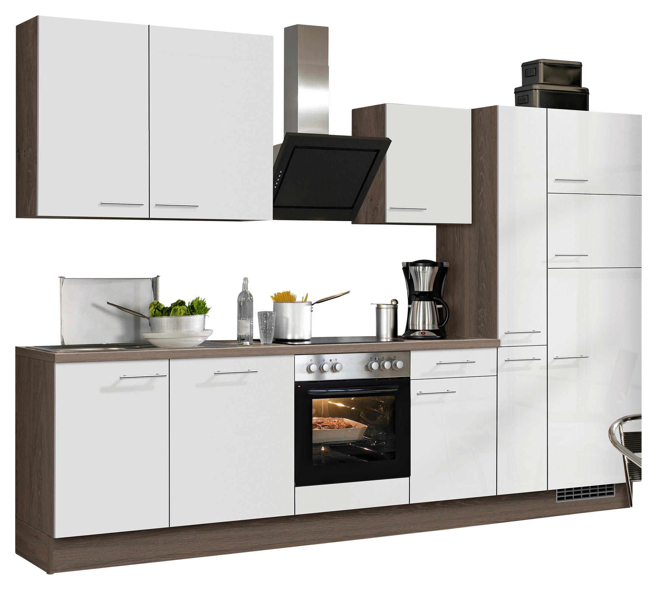Impuls Küchenblock IP4050 weiß Hochglanz B/T: ca. 310x60 cm ▷ online bei  POCO kaufen