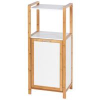 Badregal weiß Bambus Badregal_Finja_2in1 - weiß - WENKO