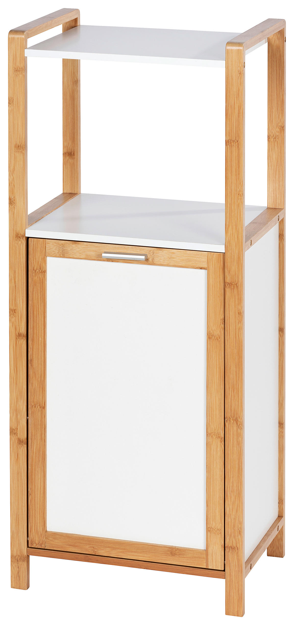 Badregal weiß Bambus Badregal_Finja_2in1 - weiß - WENKO