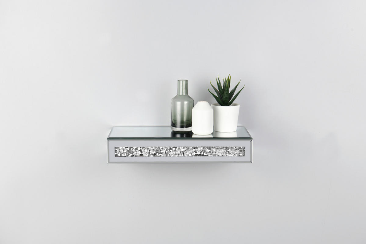 Wandregal Zoe B/H/T: ca. 30x6x15 cm Zoe - (30,00/6,00/15,00cm)