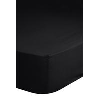 Jersey Spannbetttuch Spannbetttuch-Jersey 180x220cm - schwarz (180,00/220,00cm) - Good Morning