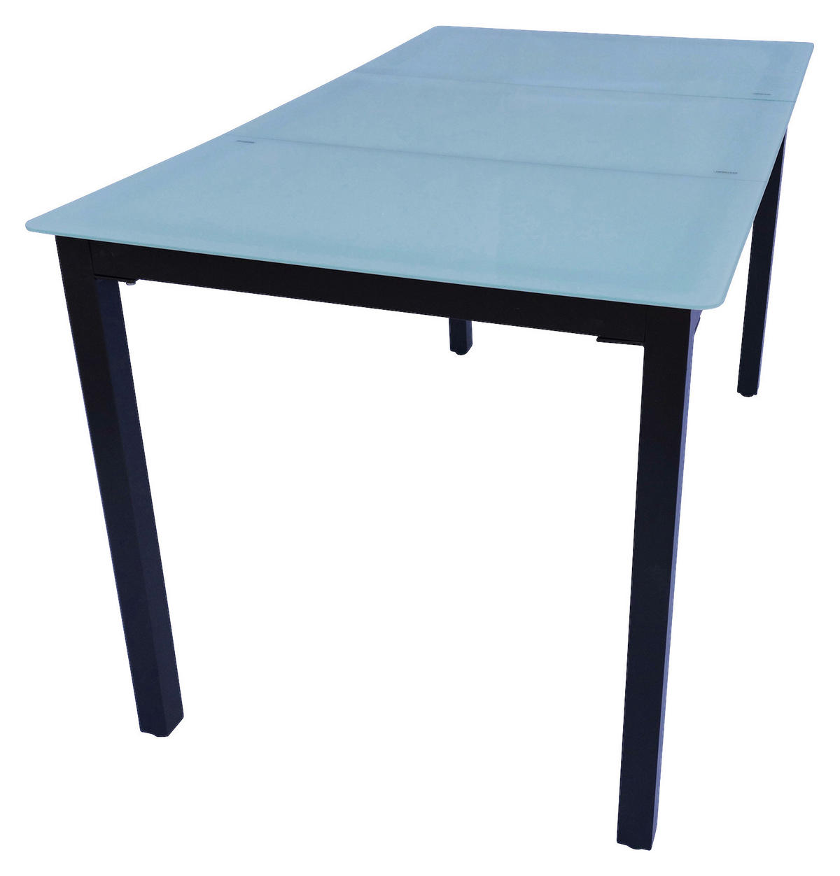 VCM Gartensitzgruppe anthrazit Aluminium B/H/T: ca. 56x105x65 cm Gartensitz-Essgruppe_5tlg. - anthrazit (56,00/105,00/65,00cm) - VCM