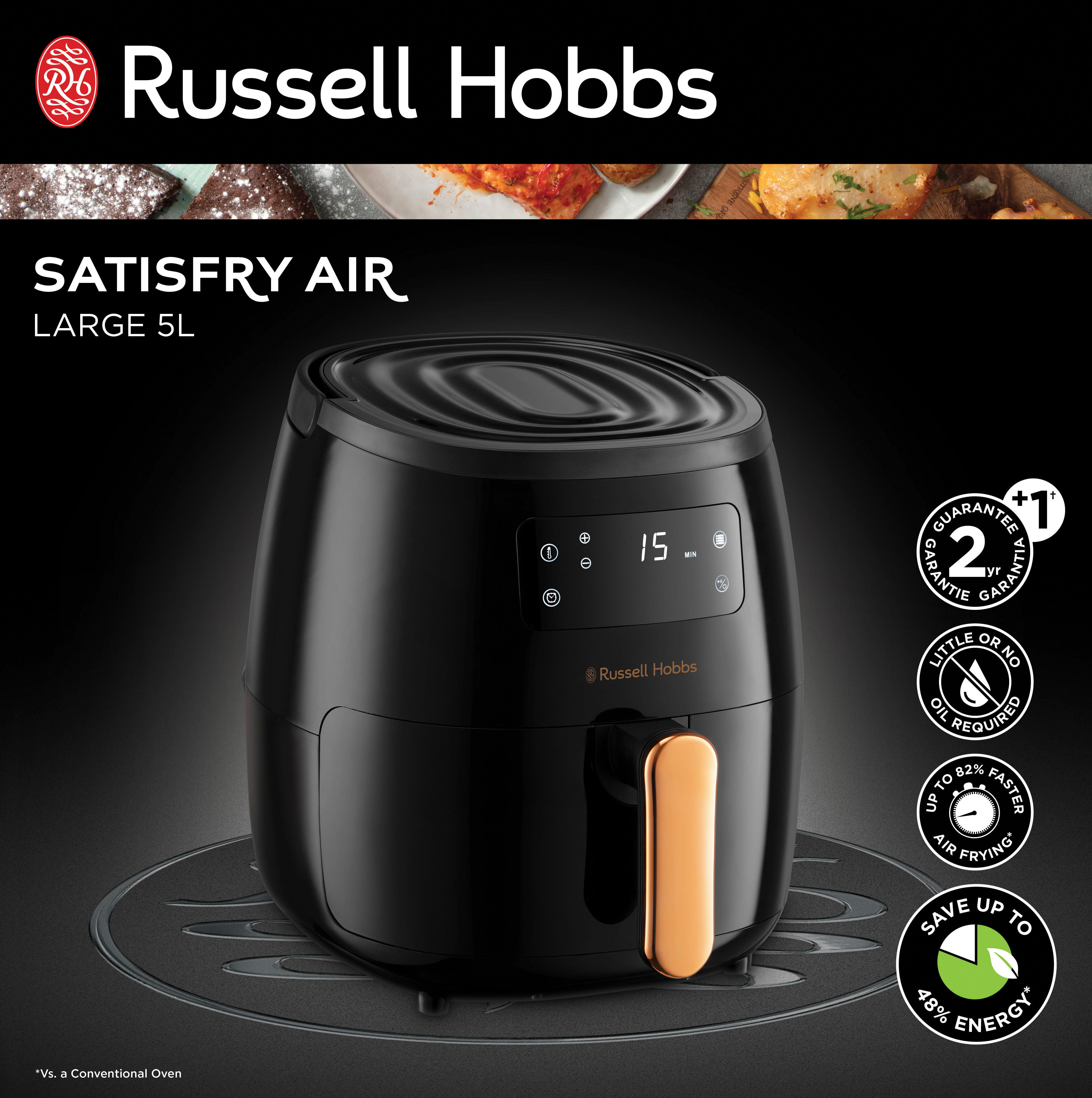 Russell Hobbs Heißluftfritteuse 26510-5...