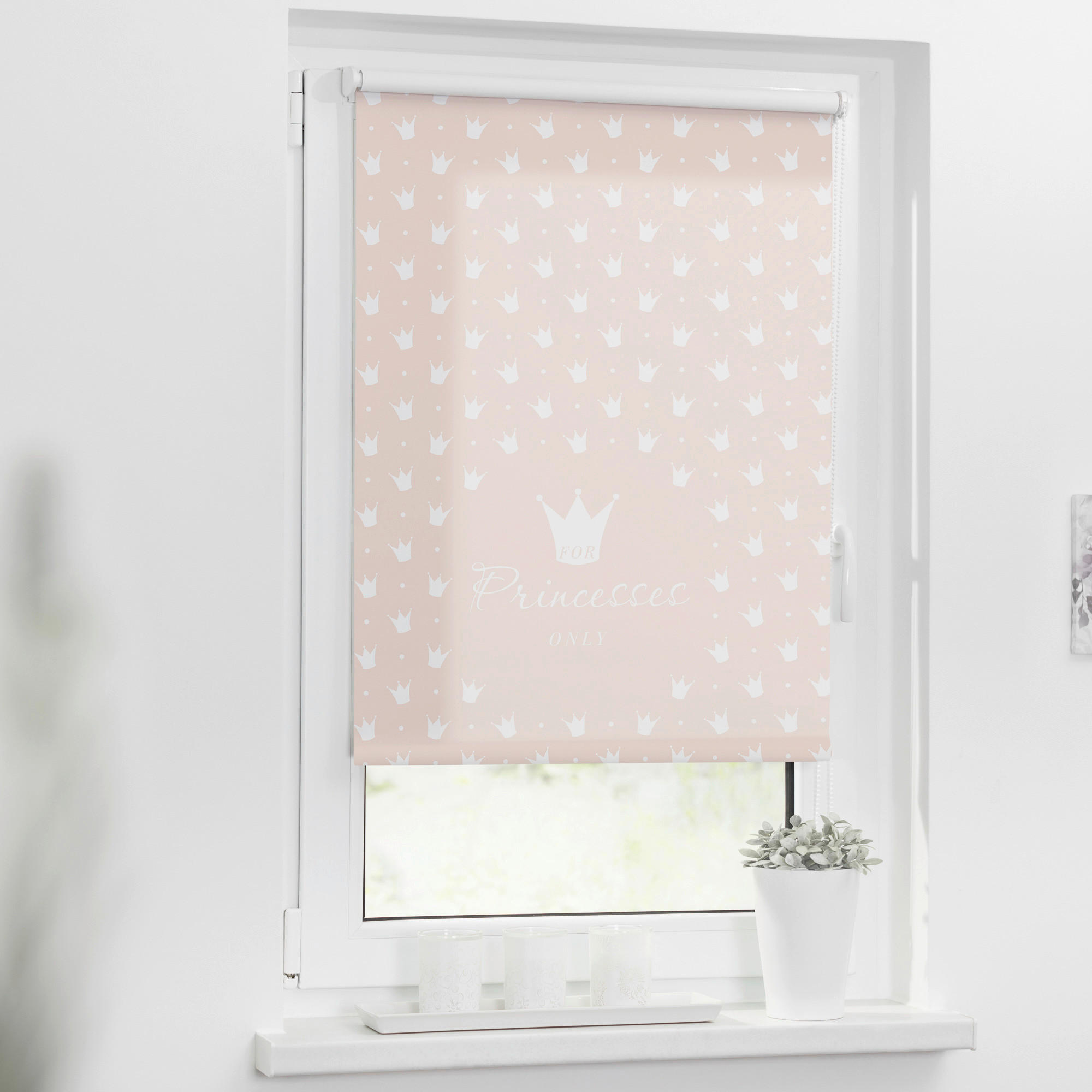 Rollo Prinzessin Lilly rosa B/L: ca. 60x150 cm Prinzessin Lilly - rosa (60,00/150,00cm) - LICHTBLICK