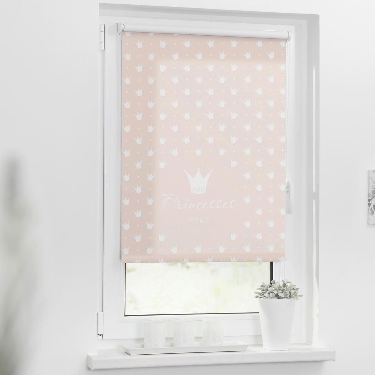 Rollo Prinzessin Lilly rosa B/L: ca. 120x150 cm Prinzessin Lilly - rosa (120,00/150,00cm) - LICHTBLICK