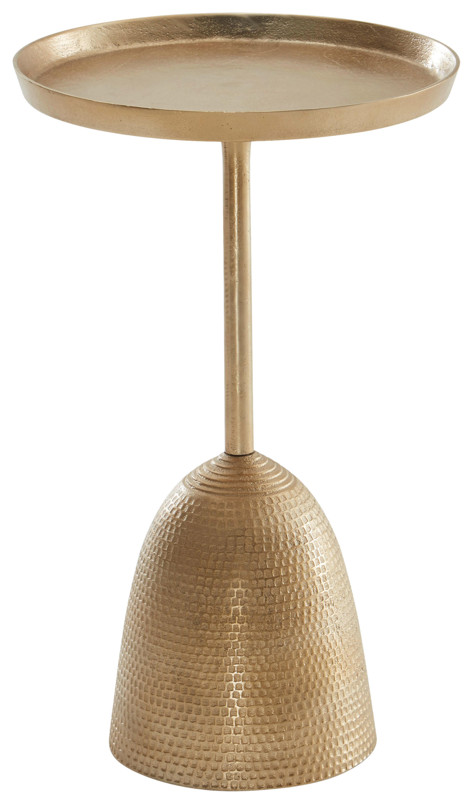 Beistelltisch gold B/H/T: ca. 33x53x33 cm Beistelltisch - gold (33,00/53,00/33,00cm) - Wohnling