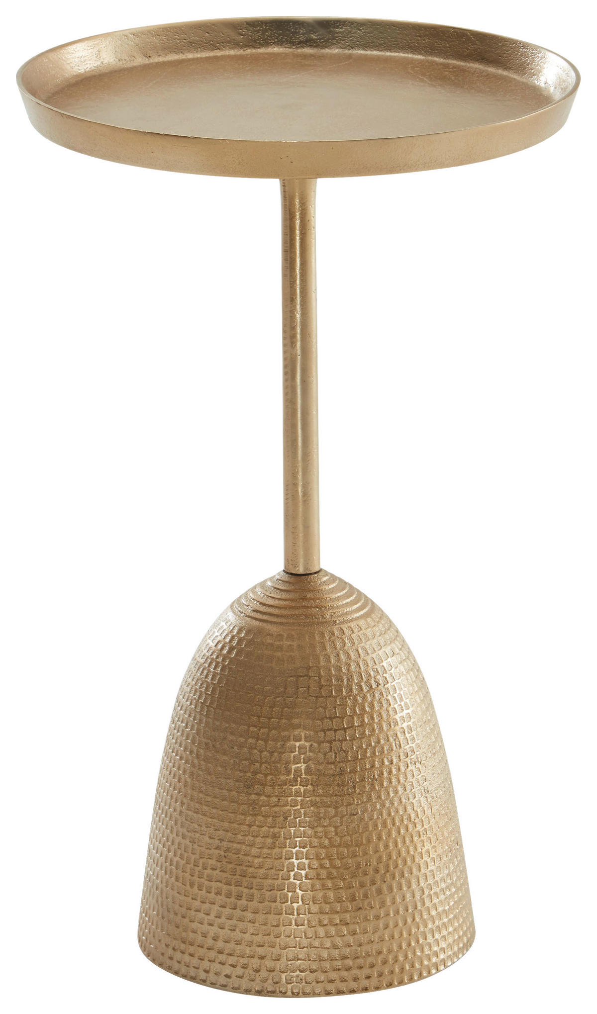 Beistelltisch gold B/H/T: ca. 33x53x33 cm Beistelltisch - gold (33,00/53,00/33,00cm) - Wohnling