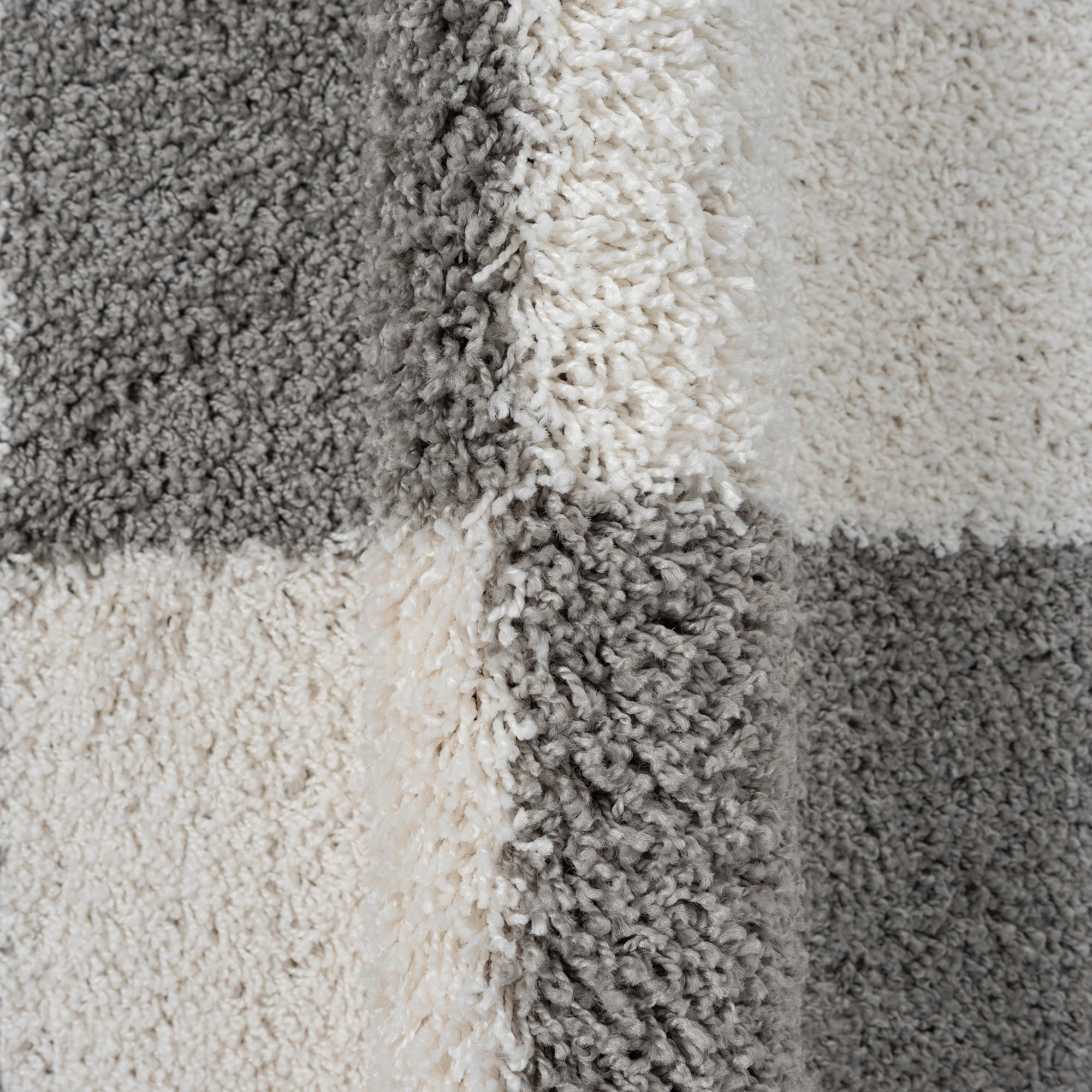 Sanat Hochflorteppich MILANO hellgrau B/L: ca. 120x170 cm MILANO - hellgrau (120,00/170,00cm) - Sanat