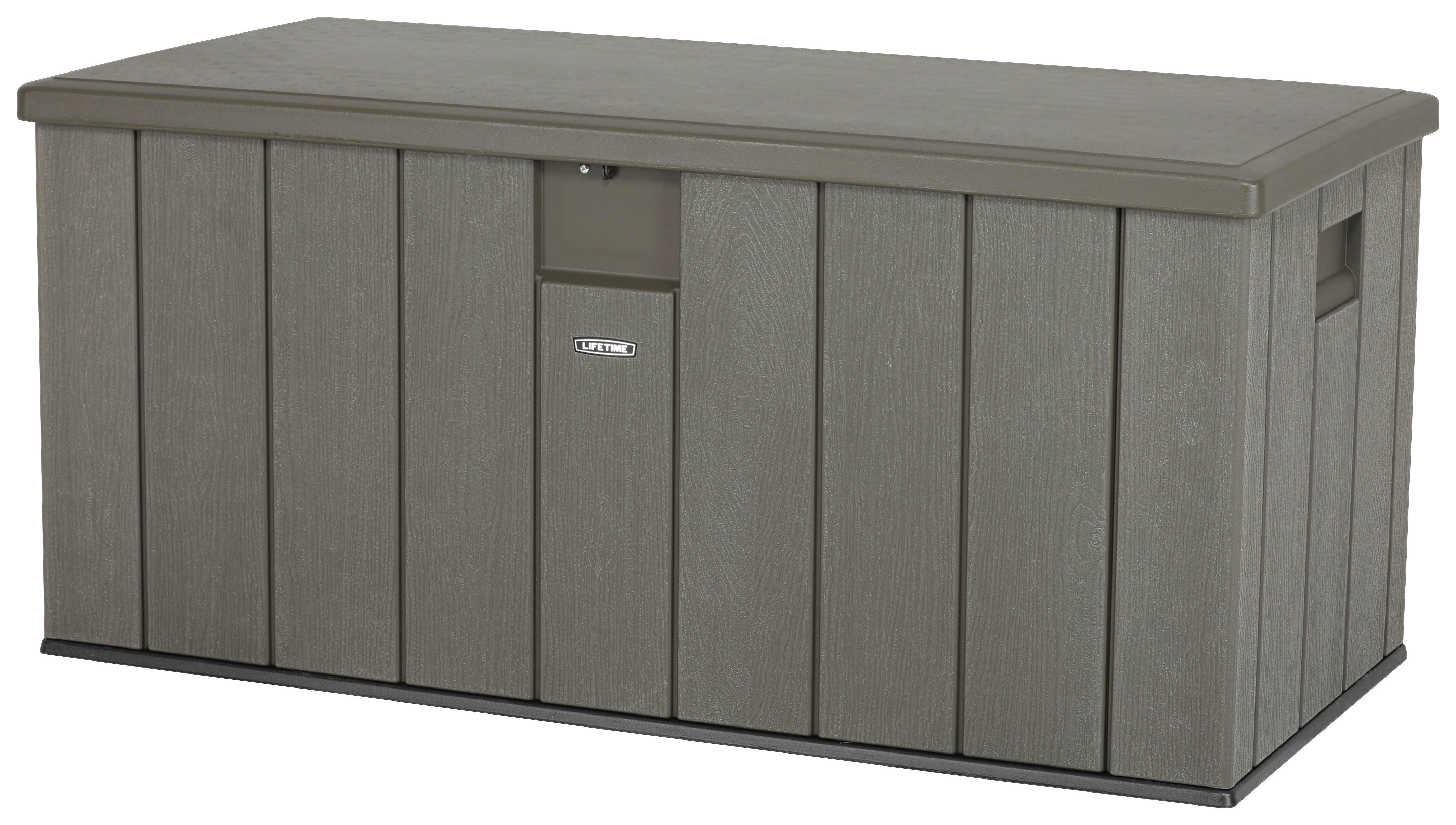 Lifetime Kissenbox 570l dunkelgrau Kunststoff B/H/L: ca. 151x69x72 cm