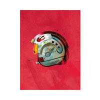 Komar Poster Star Wars Classic Helmets Rebel Pil Star Wars - Classic B/L: ca. 40x50 cm Star Wars Classic Helmets Rebel Pil - (40,00/50,00cm) - Komar