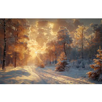 Keilrahmenbild Winter Keilrahmenbild 140x90cm