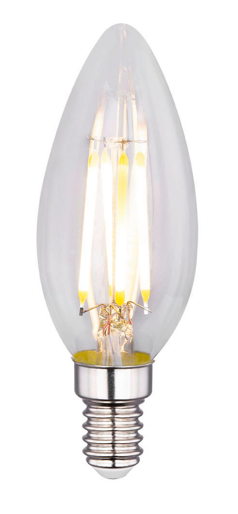 GLOBO Leuchtmittel 10583-2K 2er Pack E14 LED-Leuchtmittel_2erPack E14 - klar (3,50/9,80cm) - GLOBO