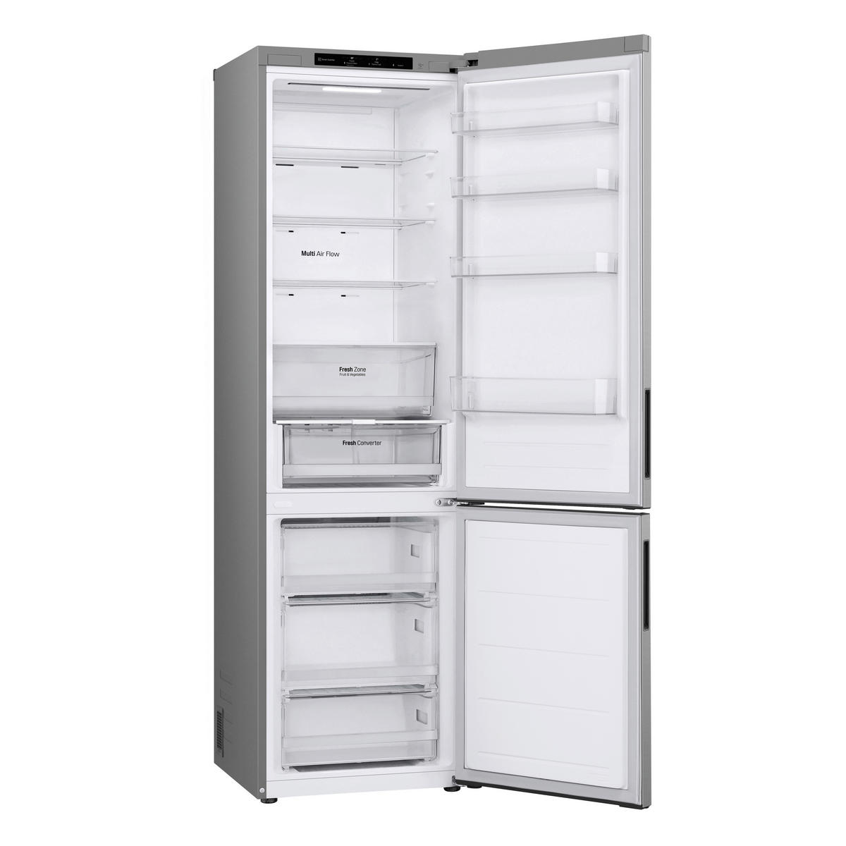 LG Kühl-/Gefrierkombination GBV22NCCPY Inox B/H/T: ca. 59,5x203x67,5 cm Kühl-/Gefrierkombi GBV22NCCPY - Inox (59,50/203,00/67,50cm) - LG